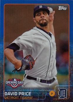 2015 Topps Opening Day - Blue #172 David Price Front