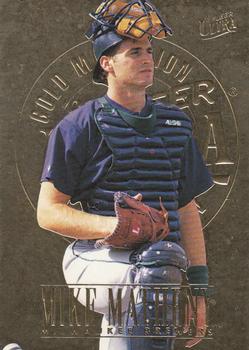 1996 Ultra - Gold Medallion #366 Mike Matheny Front