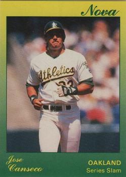 1991 Star Nova #63 Jose Canseco Front