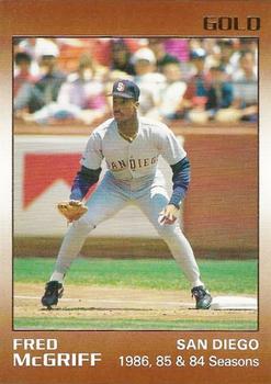 1991 Star Gold #141 Fred McGriff Front