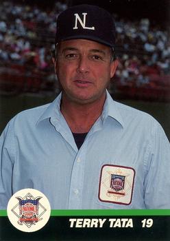 1989 T&M Sports Umpires #14 Terry Tata Front