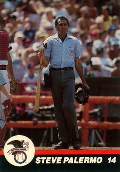 1989 T&M Sports Umpires #27 Steve Palermo Front