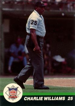 1989 T&M Sports Umpires #39 Charlie Williams Front