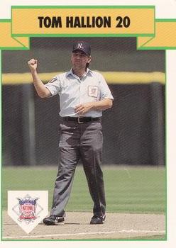 1990 T&M Sports Umpires #53 Tom Hallion Front