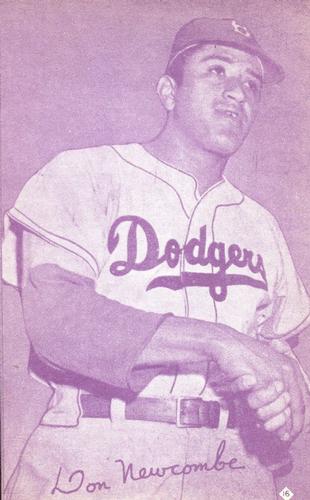 1953 Canadian Exhibits #16 Don Newcombe Front