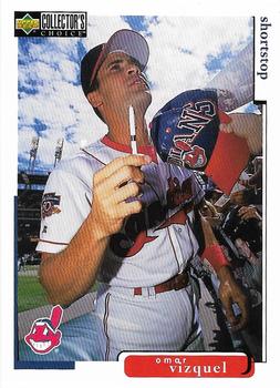 1998 Collector's Choice Cleveland Indians #5 Omar Vizquel Front
