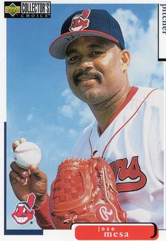 1998 Collector's Choice Cleveland Indians #11 Jose Mesa Front
