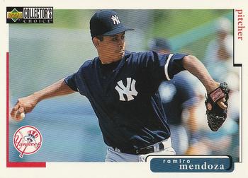 1998 Collector's Choice New York Yankees #11 Ramiro Mendoza Front