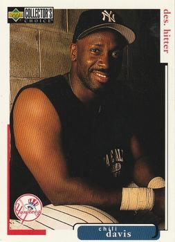 1998 Collector's Choice New York Yankees #13 Chili Davis Front