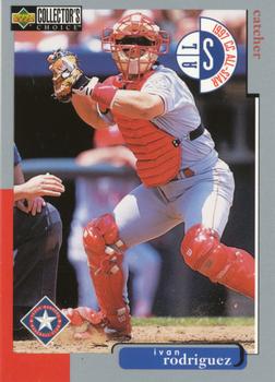 1998 Collector's Choice Texas Rangers #4 Ivan Rodriguez Front
