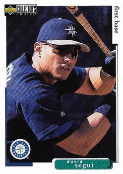 1998 Collector's Choice Seattle Mariners #9 David Segui Front