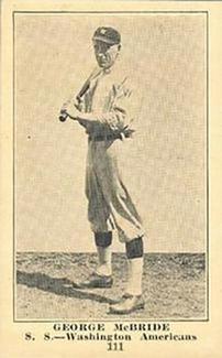 1917 Weil Baking Co. (D328) #111 George McBride Front