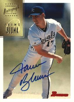 1997 Bowman - Certified Autographs Blue Ink #CA7 Jaime Bluma Front
