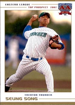 2002 Grandstand Eastern League Top Prospects #NNO Seung Song Front