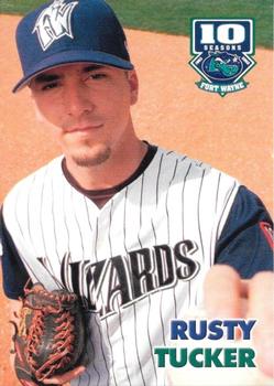 2002 Grandstand Fort Wayne Wizards #26 Rusty Tucker Front