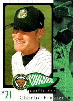2002 Grandstand Kane County Cougars #12 Charlie Frazier Front