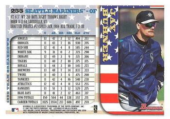 1997 Bowman - International #255 Jay Buhner Back