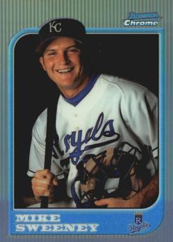 1997 Bowman Chrome - Refractors #131 Mike Sweeney Front