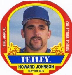 1990 Tetley Tea Discs #2 Howard Johnson Front