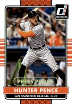 2015 Donruss - Press Proofs Gold #149 Hunter Pence Front