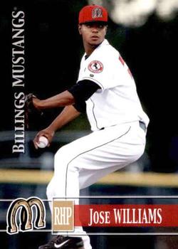 2014 Grandstand Billings Mustangs #NNO Jose Williams Front