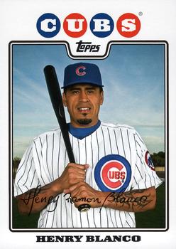 2008 Topps Gift Sets Chicago Cubs #32 Henry Blanco Front