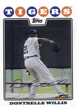 2008 Topps Gift Sets Detroit Tigers #7 Dontrelle Willis Front
