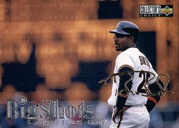 1997 Collector's Choice - Big Shots Gold Signatures #14 Barry Bonds Front