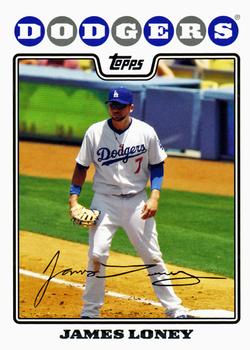 2008 Topps Gift Sets Los Angeles Dodgers #29 James Loney Front
