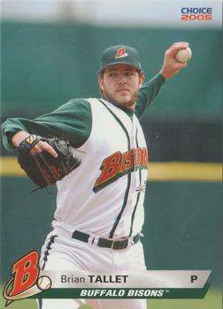 2005 Choice Buffalo Bisons #24 Brian Tallet Front