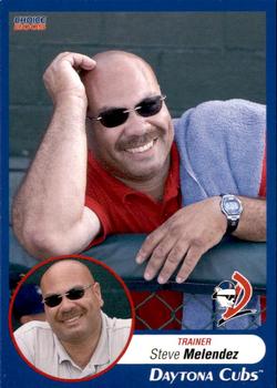 2005 Choice Daytona Cubs #28 Steve Melendez Front