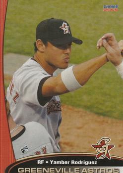 2005 Choice Greeneville Astros #29 Yamber Rodriguez Front
