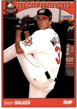 2005 Choice Tri-City ValleyCats #19 Sean Walker Front