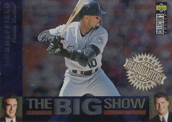 1997 Collector's Choice - The Big Show World Headquarters Edition #22 Gary Sheffield Front