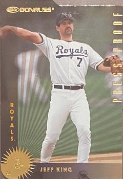 1997 Donruss - Press Proofs Gold #323 Jeff King Front