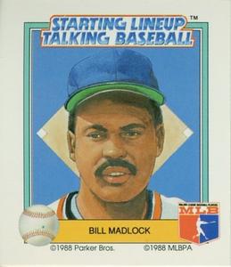 1988 Parker Bros. Starting Lineup Talking Baseball Detroit Tigers #19 Bill Madlock Front