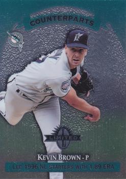 1997 Donruss Limited - Limited Exposure Non-Glossy #143 Kevin Brown / Matt Morris Front