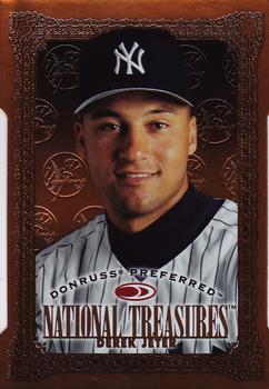 1997 Donruss Preferred - Cut to the Chase #184 Derek Jeter Front