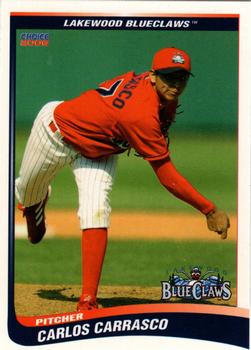 2006 Choice Lakewood BlueClaws #05 Carlos Carrasco Front