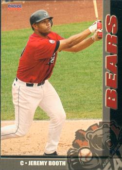 2006 Choice Newark Bears #2 Jeremy Booth Front