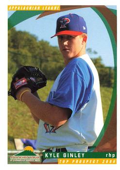 2006 Grandstand Appalachian League Top Prospects #NNO Kyle Ginley Front
