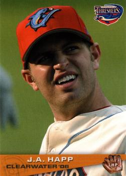 2006 Grandstand Clearwater Threshers #NNO J.A. Happ Front