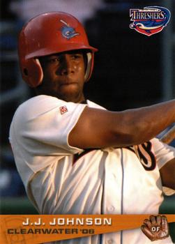2006 Grandstand Clearwater Threshers #NNO J.J. Johnson Front