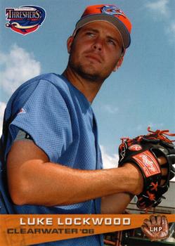 2006 Grandstand Clearwater Threshers #NNO Luke Lockwood Front