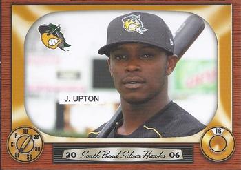 2006 Grandstand South Bend Silver Hawks #NNO Justin Upton Front