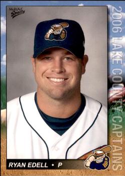 2006 MultiAd Lake County Captains #9 Ryan Edell Front