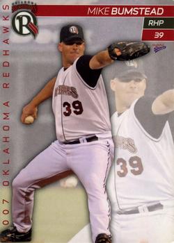 2007 MultiAd Oklahoma RedHawks #3 Mike Bumstead Front