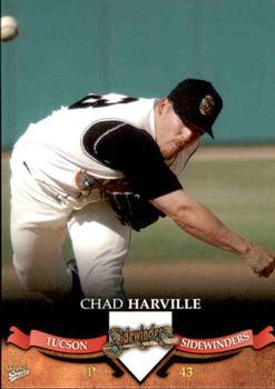 2007 MultiAd Tucson Sidewinders #13 Chad Harville Front