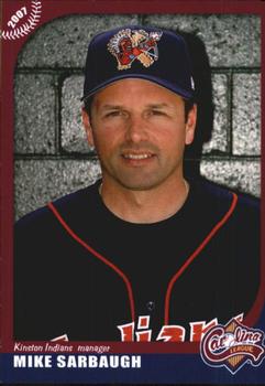 2007 Grandstand Carolina League All-Stars #NNO Mike Sarbaugh Front