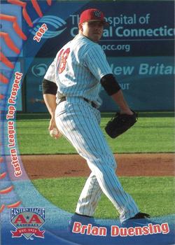 2007 Grandstand Eastern League Top Prospects #NNO Brian Duensing Front
